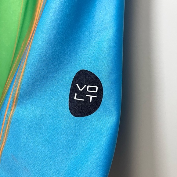 Volt Design Multicolour Abstract Artistic Design Maxi Dress Size Small - Picture 5 of 6